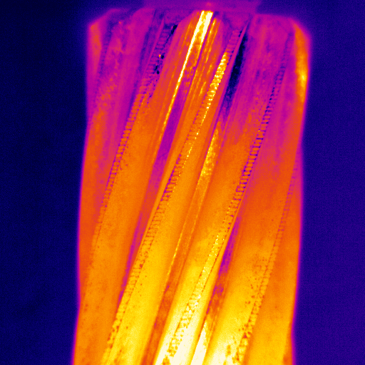 a pinion in infrared